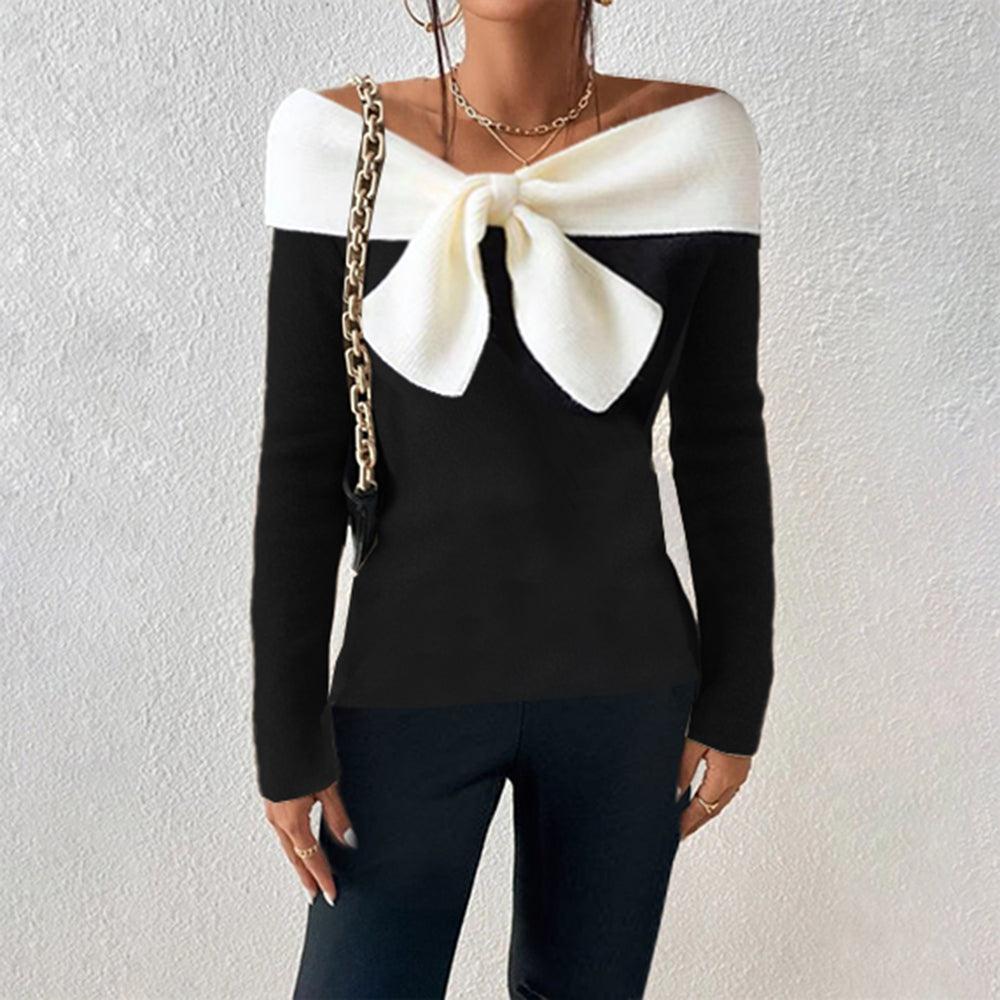 Anna - Sophisticated V-Neck Sweater