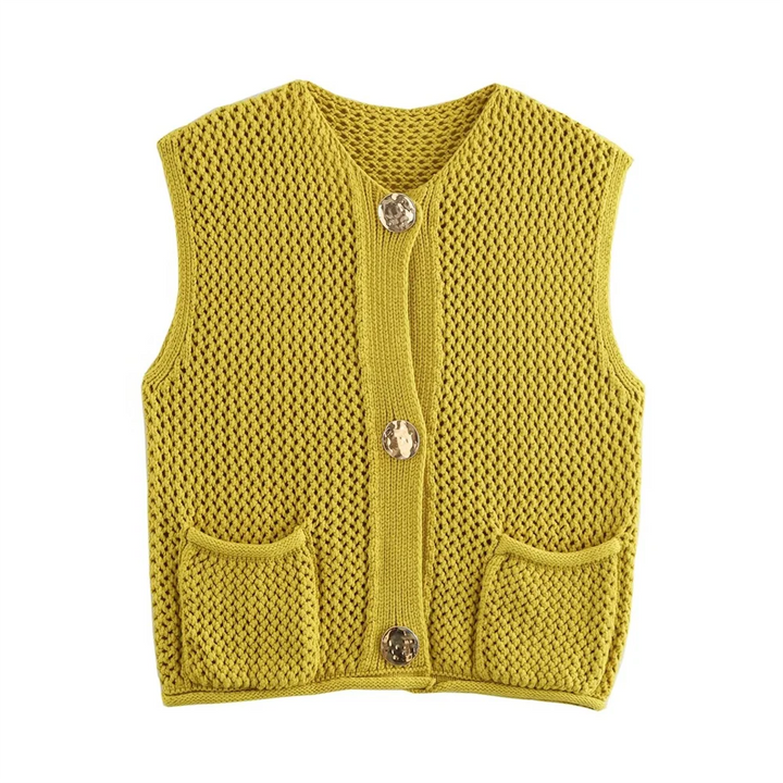 Sabrina – Chic Knitted Vest for Women