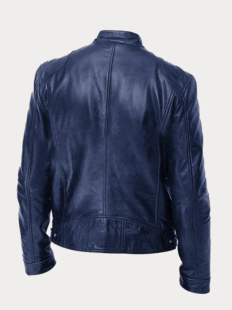 Marcus - Casual Leather Jacket for Men