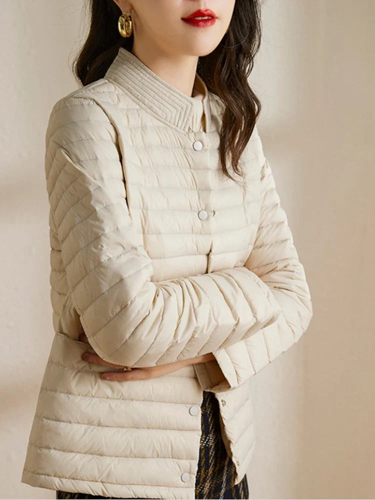 Lea - Refined Silk Jacket